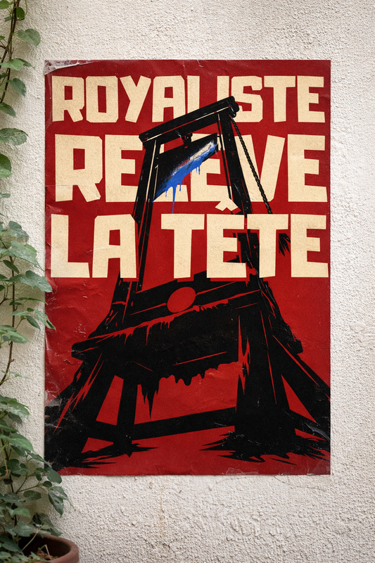 Affiche Royaliste, releve la tête